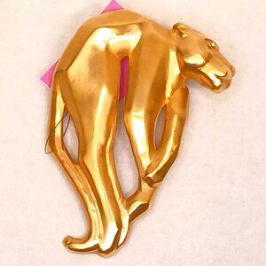 K. Baumann Vintage Panther Belt Buckle